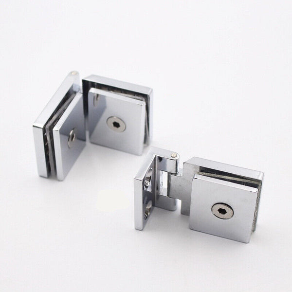 Useful Cabinet Cupboard Clamp Hinge Bathroom Shower Glass Door Hinges Hardware