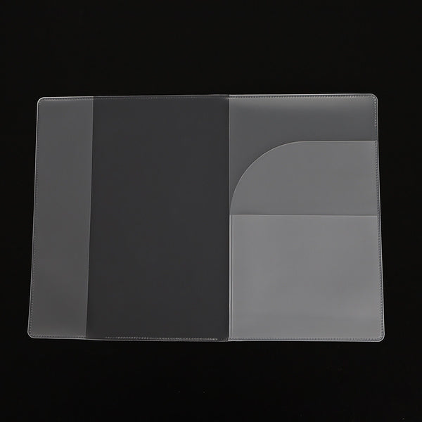 Passport Cover Protector Travel Clear Holder Organiser Wallet Matte Transparent