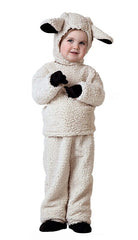 Kids Sheep Costume – Plush Lamb Costume for Book Week, Nativity & Christmas Plays, 3-11 Years