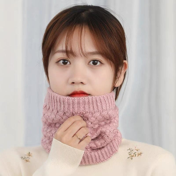 Winter Neck Warmer Tube Scarf Thermal Fleece Snood Unisex Knit Gaiter