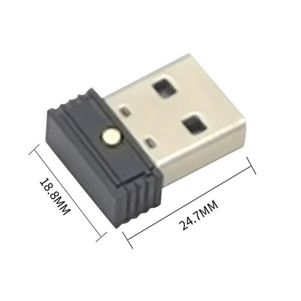 2X Mouse Jiggler Undetectable Mini USB Mouse Movement Mover for Computer Laptop
