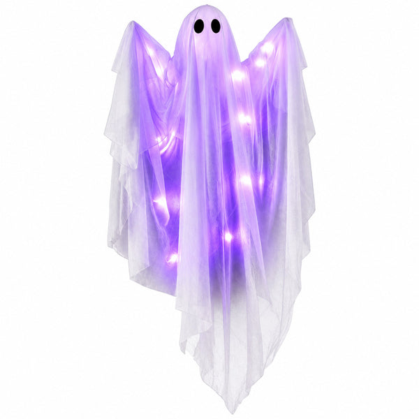 White gauze ghost glowing warm white
