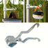 8PCS Glow-in-the-Dark Tent Screws with 2PCS Camping Tent Pole Clips