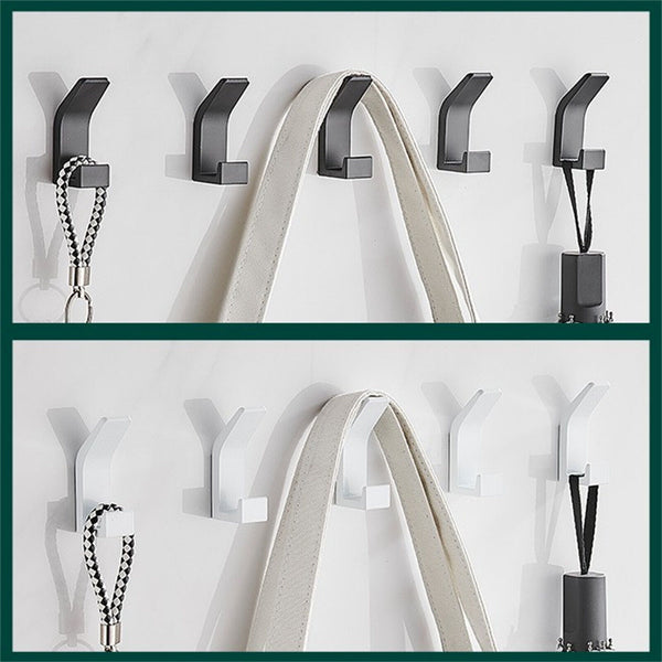 Wall Mounted Towel Rack Holder Kitchen Bathroom Clothes Robe Hook Hange New AU