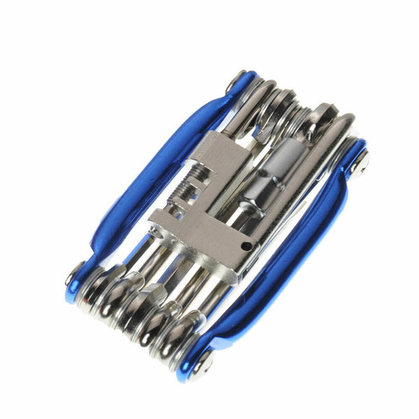 11in1 Bicycle Tool Portable Bike Multi-function Chain Extractor Repair Kit