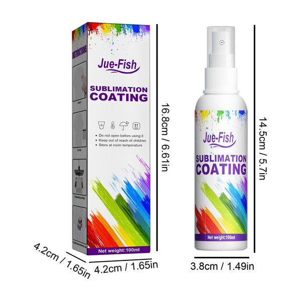 Sublimation Coating Spray For All Fabric Polyester Shirt Cotton T-Shirts
