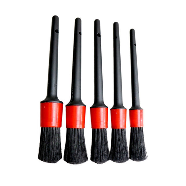 8PCS Car Detailing Brush Set Dashboard Air Vent Crevice Dust Cleaning Brushes