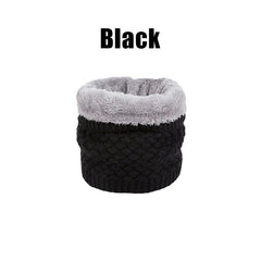 Winter Neck Warmer Tube Scarf Thermal Fleece Snood Unisex Knit Gaiter