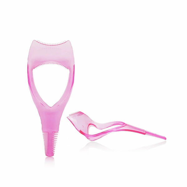 3In1 Eyelash Mascara Guard Makeup Cosmetic Lash Applicator Brow Comb Guide Tool