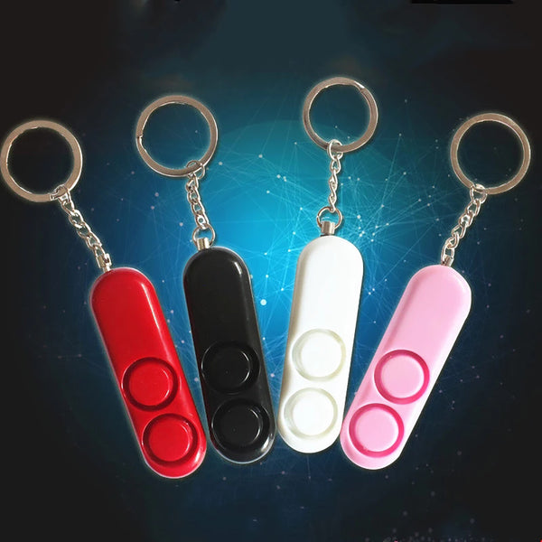 10PCS Personal Safety Alarm Keychain 120DB Emergency Panic Alarm