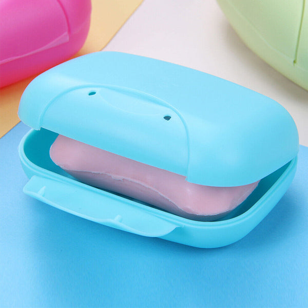 Sealing Bathroom Home E3 Travel Box Soap Case Portable Shower Holder