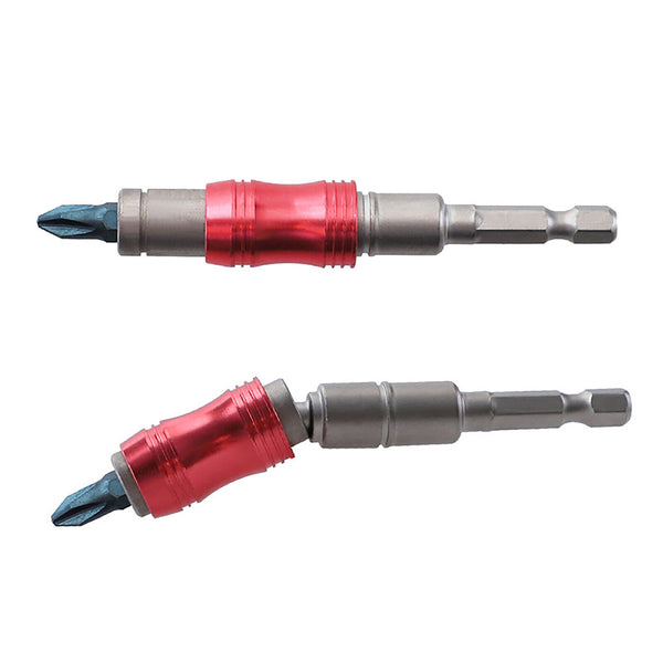 Magnetic Pivot Drill Bits Holder 6.35mm Impact Pivoting Swivel Screw Drill