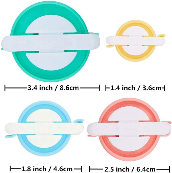 4 Sizes Knitting Loom Wool Tools Ball Weaver Needle Pompom Maker Pompom Maker