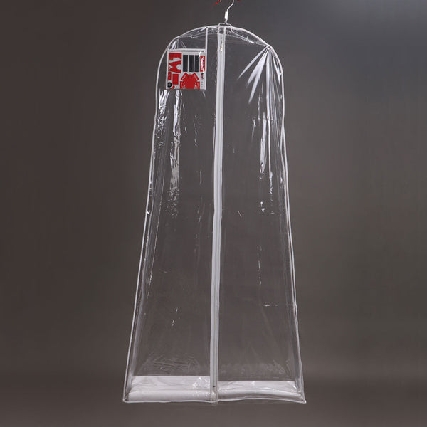 Bag Dustproof Clear Garment Cover Clothes Dress Suit Clothes Coat Protector PVC