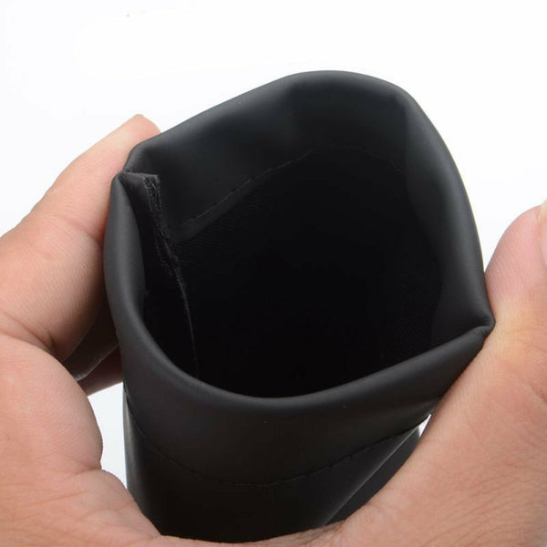 2pcs Mouth Snapped Sunglasses Eyeglass Glasses Case Soft Pouch Bag Pocket