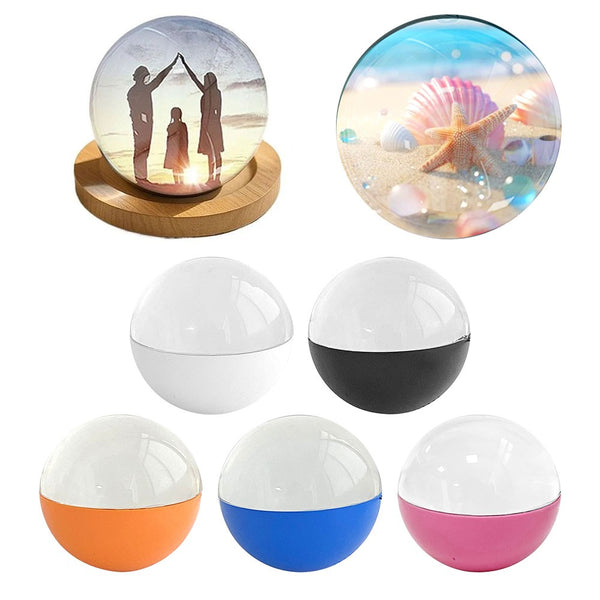 Christmas Core Memory Orb Ornament, Electronic WiFi Crystal Ball Video Display