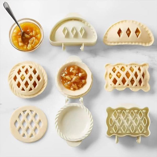 Holiday Mini Pie Molds Hand Pie Maker Christmas Pastry Baking Moulds Set