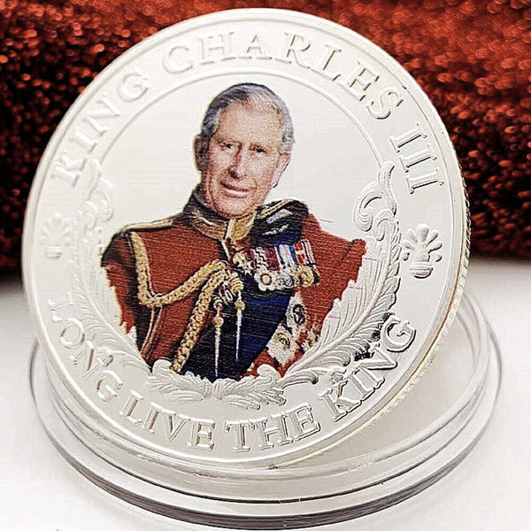 King Charles III Coronation Coins Souvenirs British Royal Medal Coin