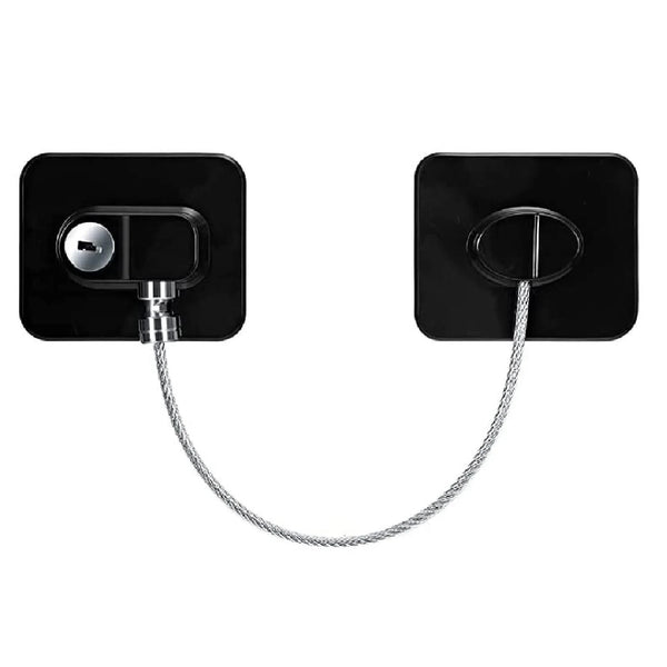 Refrigerator Lock with Keys Fridge Cabinet Child Safety Lock Childproof Lock AU