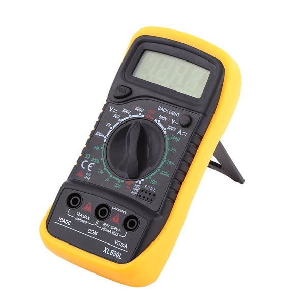 Digital Multimeter Portable Electrician Tester Multifunction Voltage Meter Tool