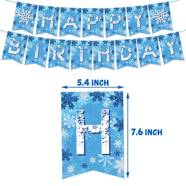 New Frozen Snowflake Tableware Party Supplies Birthday Paper Plates Napkins Cups