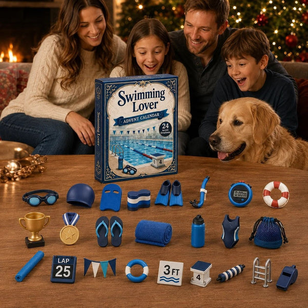 2026 24 Days Countdown Calendar Gift Swimming Christmas Advent Calendar Surprise
