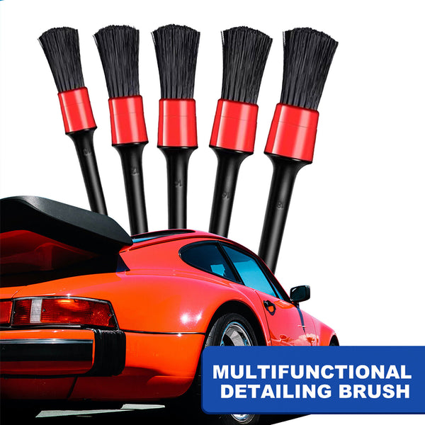 10Pcs Dashboard Car Hair Detail Brush Crevice Dust Cleaning Automotive Detailing