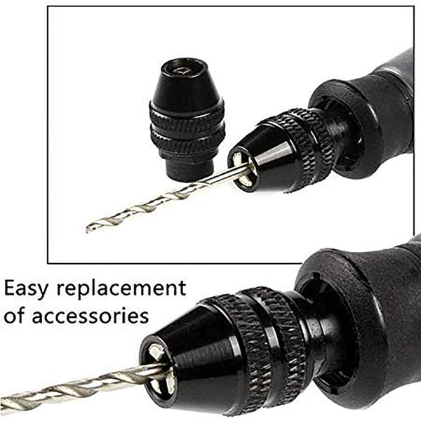 Multi Function Drill Chuck 0.4-3.2mm Replace Clamps Dremel Rotary Tool AU