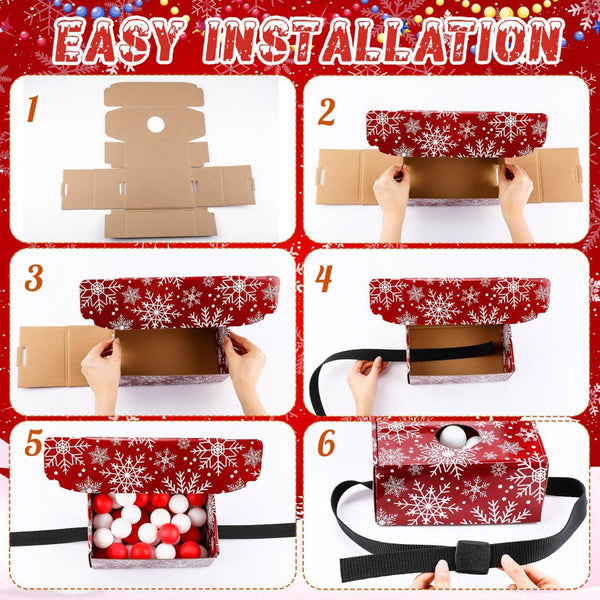 Easy installation steps for the Christmas shake the box game