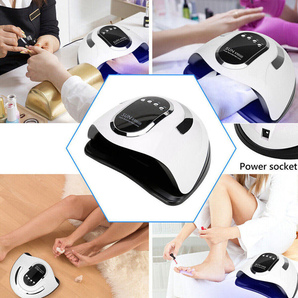 Nail Lamp UV LED Light Therapy Machine Quick Drying Nail Dryer for Manicure Tool