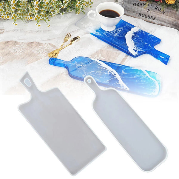 Coaster Resin Casting Mold Silicone Jewelry Agate Making Epoxy Mould Tool Craft