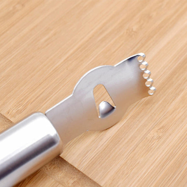 Lemon Zester Citrus Knife Tool Stainless Steel Garnish with Channel Grater Lime