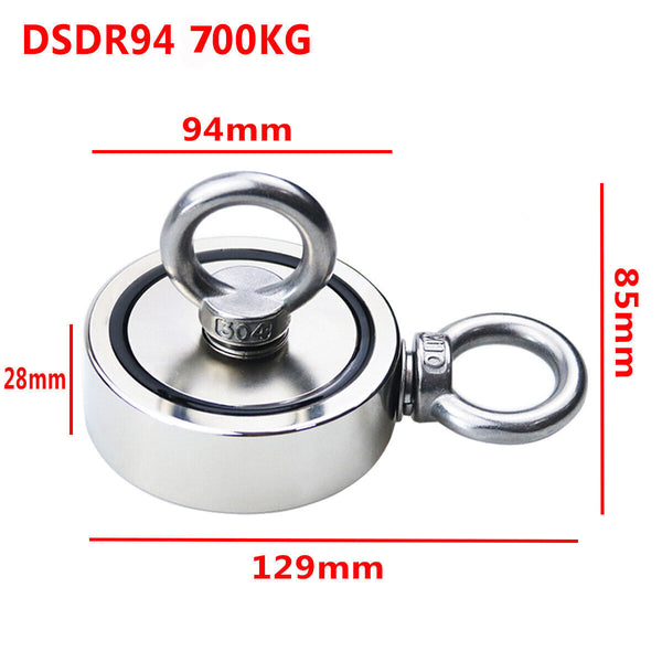 Neodymium Salvage Hook Magnet Fishing Hunting Detector Treasure