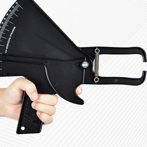 Slim Guide Skinfold Body Fat Caliper Test 0-80MM Skin Fold Tester Measurement