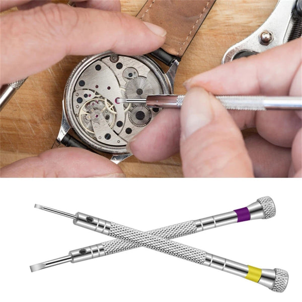 13pcs Precision Screwdriver Eyeglasses Watch Jewelry Watchmaker Repair Tool AUS