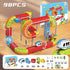 Electric Train Set Flexible Magnetic Car Kids Gift Xmas Race Track Building Toy