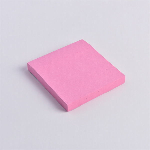 3PCS 100 Sheets of Each Post-It Notes 76mm Sticky Pop Up Office Tabs Square Pad