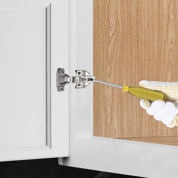 10-50PCS Door Hinge Cabinet Cupboard Hinges Soft Close Full Overlay Wardrobe AUS