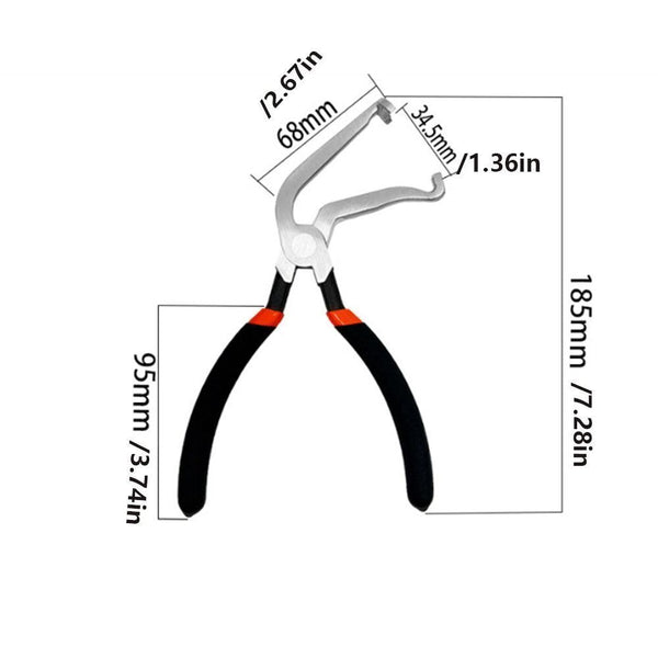 Electrical Disconnect Long Spark Plug Cutter Removal Pliers For Car Connectors