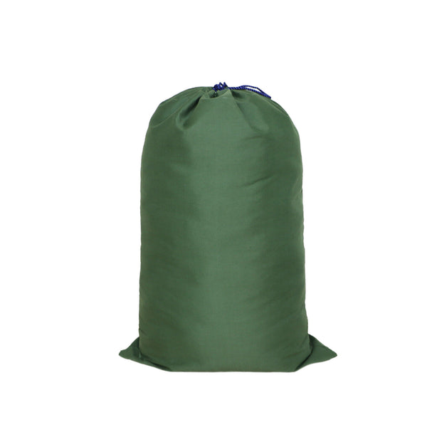 Canvas Drawstring Large Bag Pouch Clothes Craft Storage Laundry Army Green AUS