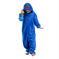Huggy Wuggy Costume Kids & Adults – Poppy Playtime Kigurumi Onesie, Book Week