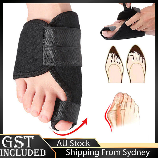 Toe Splint Corrector Strap Orthopedic Hallux Valgus Bunion Straightener Support