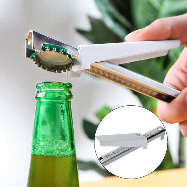 Adjustable Stainless Steel Gripper Jar Lid Can Beer Manual Tin Bottle Opener AU