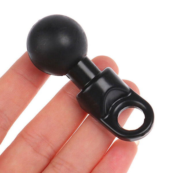 Mirror Mount Base 10mm Hole Ball Handlebar Mount for GPS Cell Phone