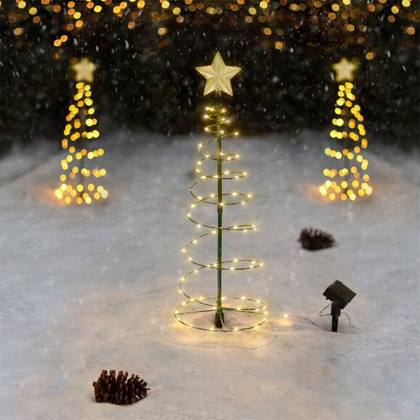 Christmas Candy Cane Pathway Solar Lights Decorations Garden Party LED Outdoor