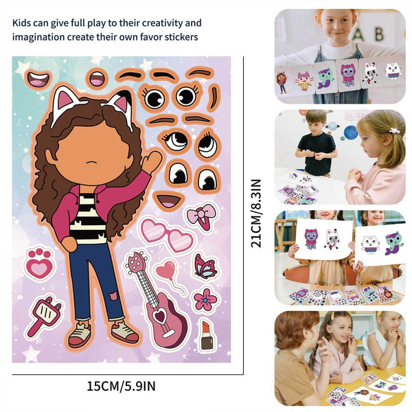 Gabby's Party Tableware Party Supplies Girls Birthday Banner Topper Balloon