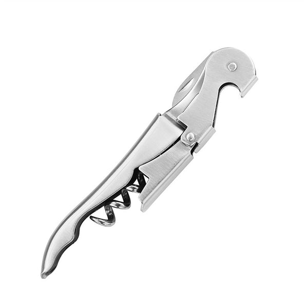 1-3X Waiters Friend Corkscrew Stainless Steel Wine Bottle Opener Screw Knife Bar