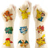 Pokemon temporary tattoos 20pk kids party favours and loot bag fillers