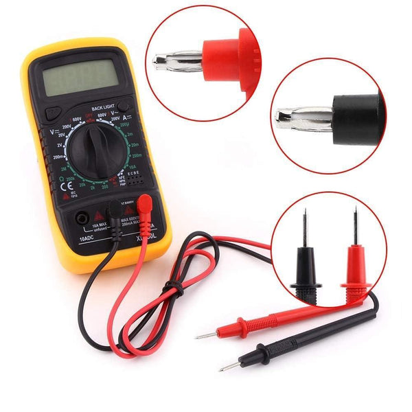 Digital Multimeter Portable Electrician Tester Multifunction Voltage Meter Tool