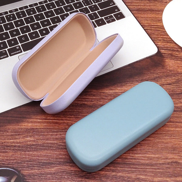 Glasses Case - Hard Eyeglass Case Portable Spectacle Storage Box